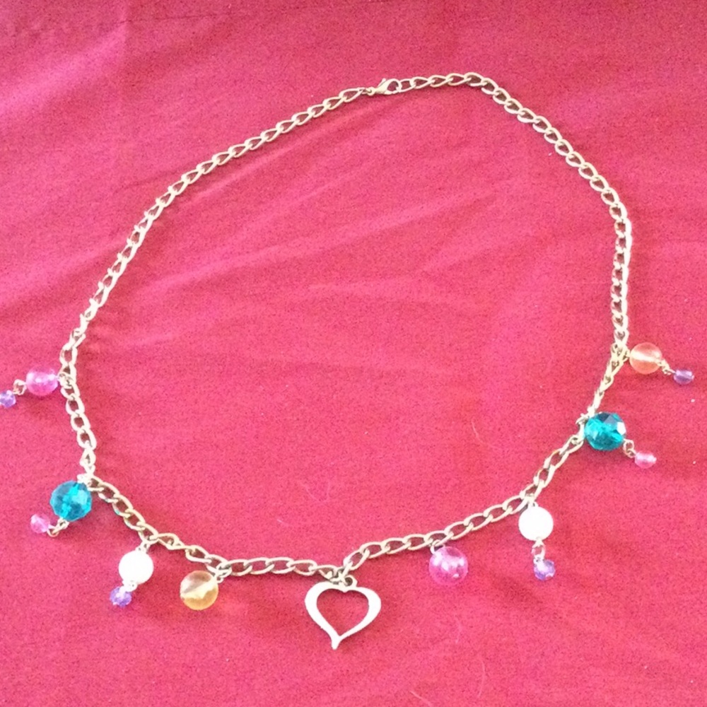 CLEARANCE Multi Coloured Bead Necklace